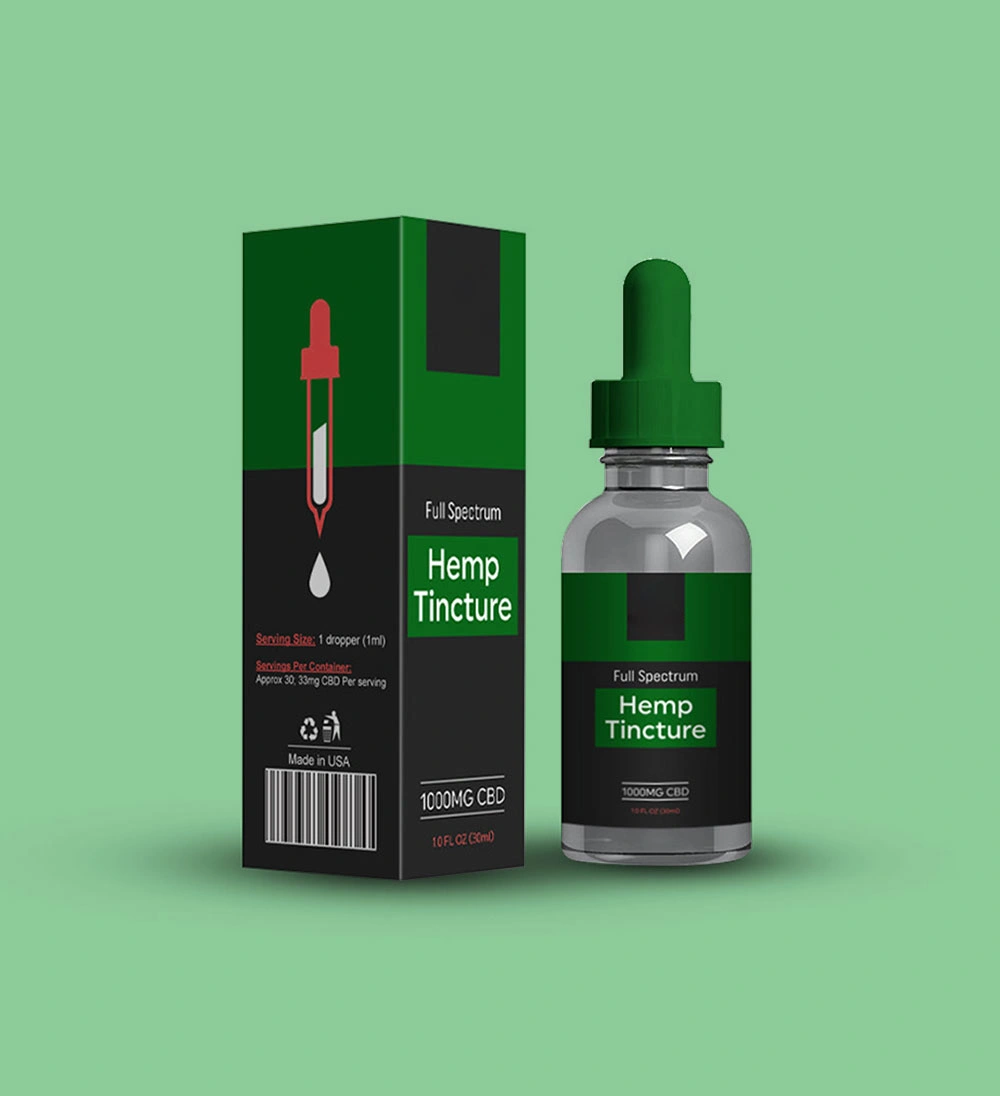 Custom CBD Tincture Boxes