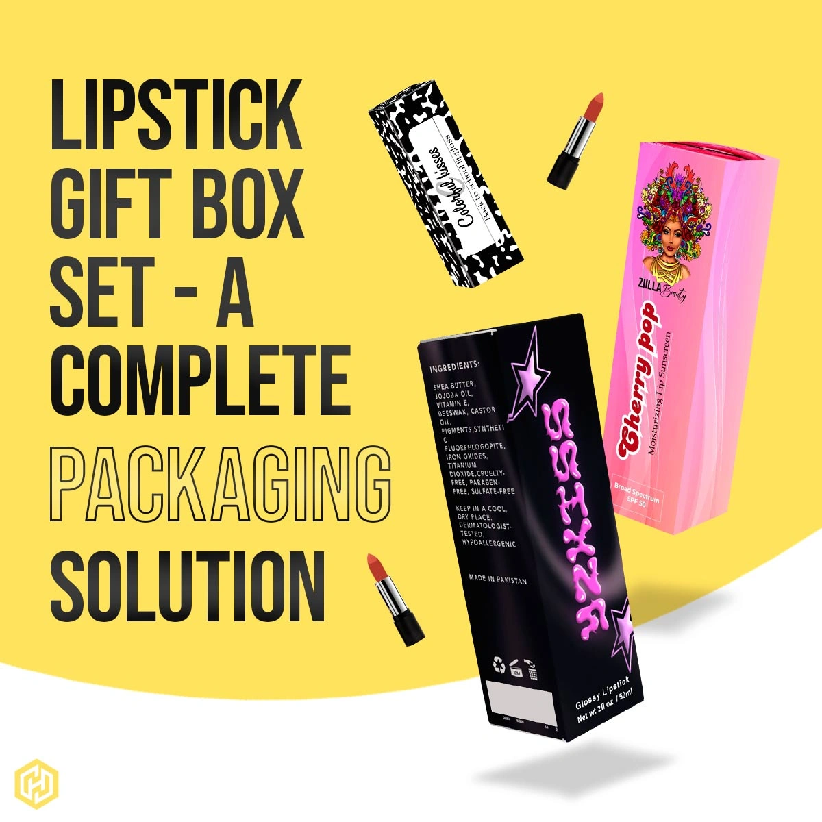 Lipstick gift box set – A complete packaging solution