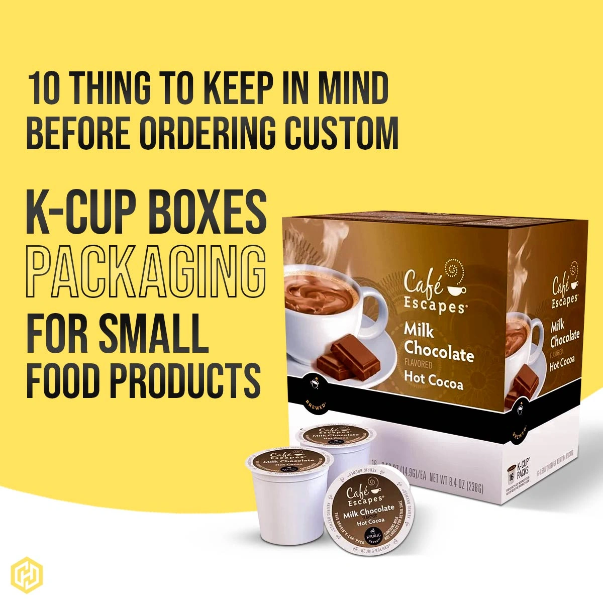 10 Things to Keep in Mind Before Ordering Custom K Cup Boxes Packaging for Small Food Products